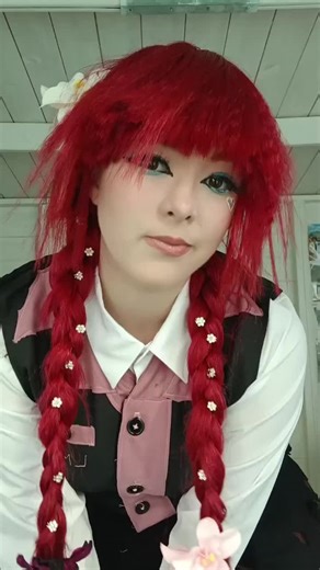 sorry for the break guys. my phone broke and my new one had no drafts. but here's a fully finished lucy. #lucybsd #lucybsdcosplay #moonandstarscosplay #lucymaudmontgomerycosplay #bsdcosplay