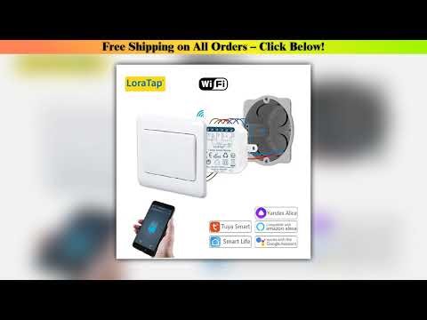 Tuya Smart Life Wifi Switch Relay Breaker Module Automation Lighting Google Home Alexa Echo Remote