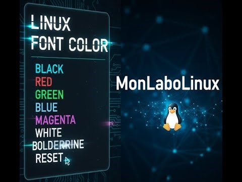 CUSTOMIZE TEXT FONT COLOR WITH LINUX TERMINAL 🚀
