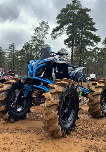 Some of the biggest and baddest mud units on the planet! #canamx3 #offroad4x4 #atv #utv #bigtires