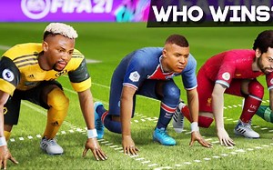 FIFA21 实测谁是游戏中跑的最快的球员？