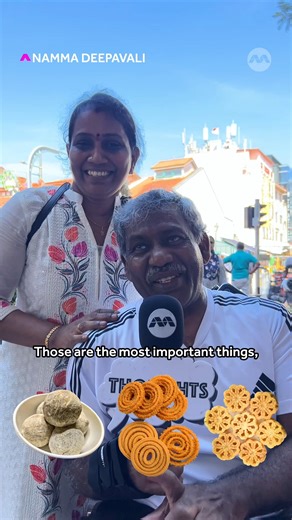 3.8K views · 28 reactions | Deepavali isn’t just lights & fireworks, it’s the traditions we keep alive! ✨ From festive eats to family time, which one matters most to you?  Watch this space for more #NammaDeepavali specials! #mediacorpNammaDeepavali #Thoughts #mediacorpThoughts | Ungalukkaga Mediacorp | Facebook