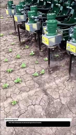 Advanced Agricultural Weeding Robot – Precision Soil Cultivator for Smart Farming Technology.