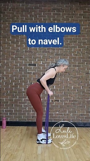 Resistance Band Row | Strengthen Your Upper Back