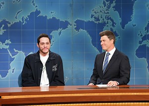 Pete Davidson remembers Dan Crenshaw controversy in 'SNL' farewell