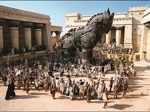 Trojan Horse clip from 'Troy Movie HD'