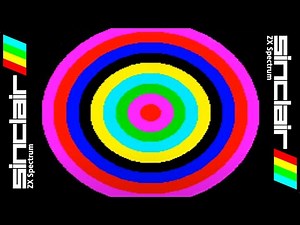 ZX Spectrum 48k: "Cordic Demo 256" Demo (2025)