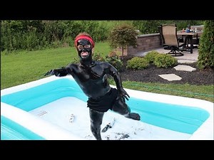 FULL BODY Black Peel Off Mask Challenge