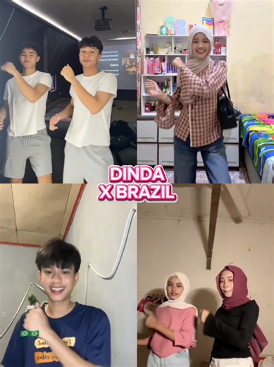 Dinda Jangan Marah Marah x Dance Brazil | Dance Viral Tiktok Terbaru 2026 #viral #trendtiktok #danceviral #velocity