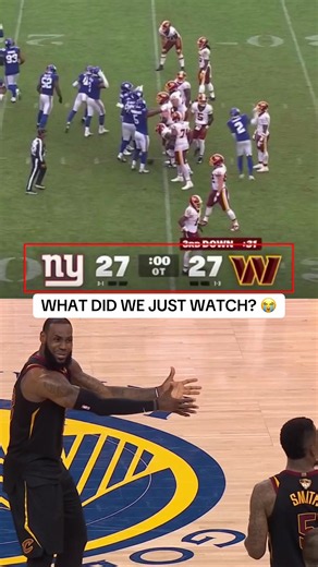Commanders letting time expire brought flashbacks 😅 #commanders #giants #nfl #football #footballtiktok
