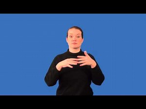 Watch how to sign 'polygenic' in American Sign Language.