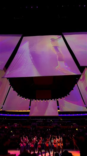 The Lakers intro on the Jumbotron is a vibe! #lakers #nba #basketball | Nick Kable