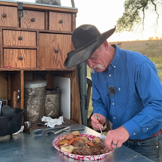 This Easy Dutch Oven Pot Roast is the Perfect Family Sunday Dinner! | Kent Rollins