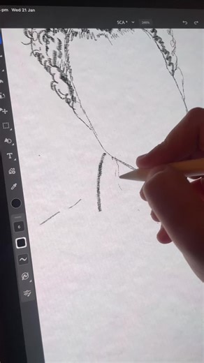 Reference drawing for an oil painting commission ✏️ Stay tuned for this to come to life with some colour! 🎨 #portraits #pencilart #refrence #portraiture