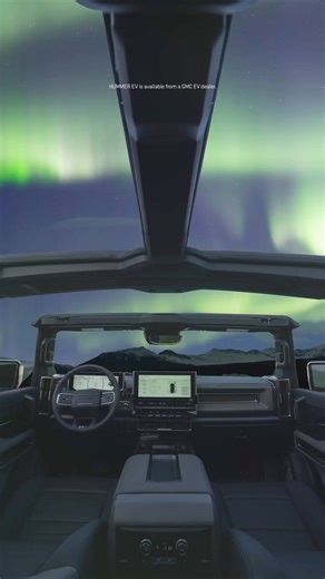 36K views · 324 reactions | The best seats for nature’s light show are wide open. GMC HUMMER EV SUV with Infinity Roof. | GMC | Facebook