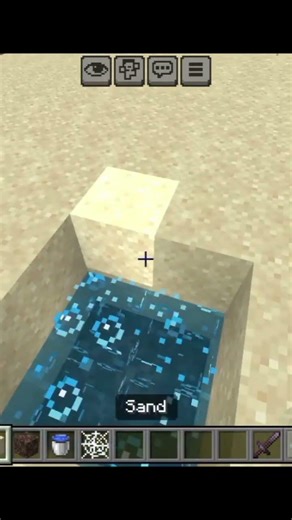 Minecraft quick sand trap #minecraftgaming #minecraft #minecraftvideos #minecraft