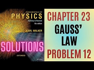 Halliday resnick chapter 23 problem 12 solution | Fundamentals of physics 10e solutions