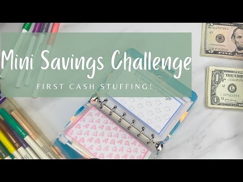 Mini Savings Challenge | Making Savings Fun | A7 Cash Envelope Binder