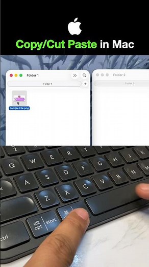 How to Copy/Cut Paste in Mac #apple