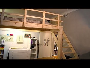 Double loft bed