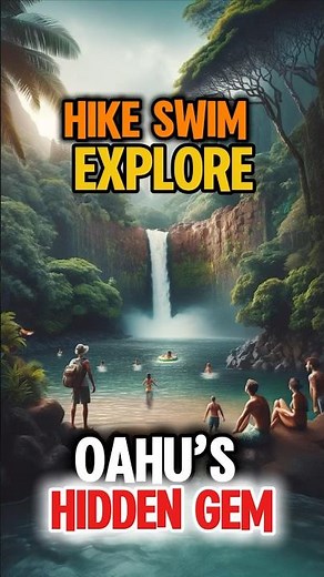 Take it Easy: Hike and Swim at Waimea Falls