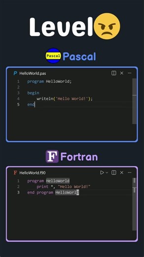 Coding Hello World in Different Languages Part 2 #coding #programming