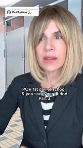 POV 1st day of school & you start your period pt 2 #firstdayofschool #school #onmyperiod #thattimeofthemonth | Angela4RealEstate