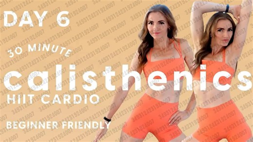 2024.09.16 【Elite Fit with Andrea Jean】30 分钟在家全身健美操溶脂 HIIT 有氧运动，无器械，自重_哔哩哔哩_bilibili