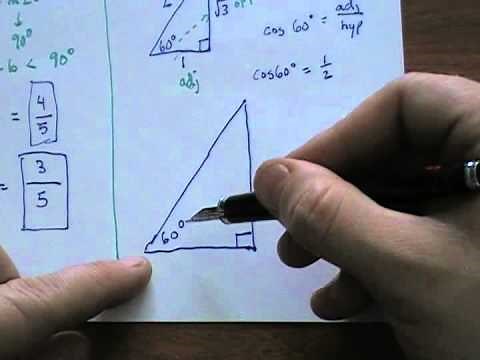 What are Sine, Cosine, and Tangent. How do I use them? Right triangle trig explained