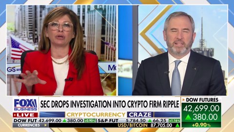 Crypto gaining ability to 'unlock the US market': Ripple CEO