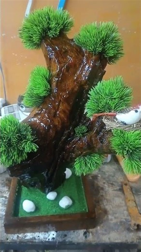 wooden root artifitial bonsai