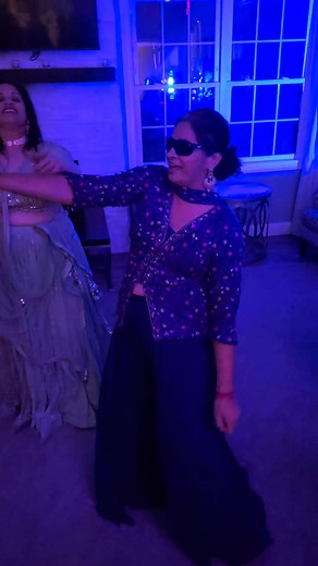 MRS DJ full on action even though she fasted whole day for ekadashi. | Milind Modi