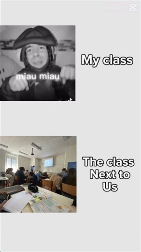 like my class wouldn’t shut up-
