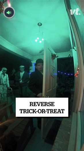 Reverse Trick-Or-Treat 🤣 | VT