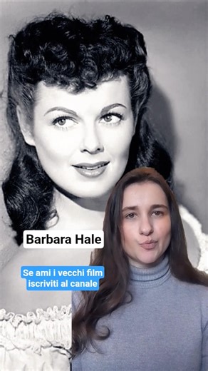 Barbara Hale 18/04/1922 - 26/01/2017 #ceraunavoltailcinema #storiadelcinema #biografie #vecchifilm