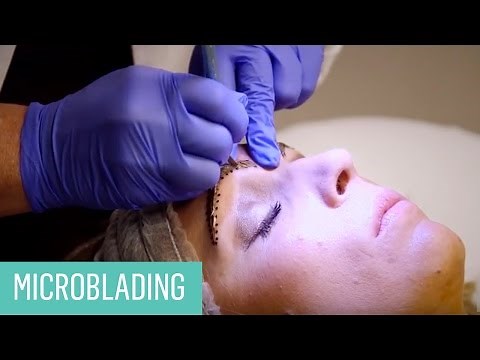 Microblading Procedure - Before/After