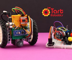 A DIY Tangible Coding Robot With Arduino, 3D Printed, and Lego-compatible Parts