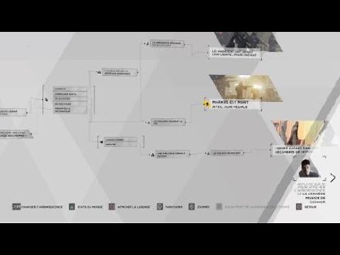 Detroit Become Human FR: arborescence de tous les chapitres achevés à 100%