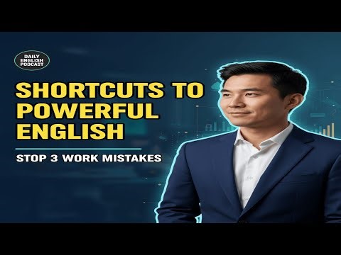 Stop These 3 English Mistakes: Speak Concisely at Work