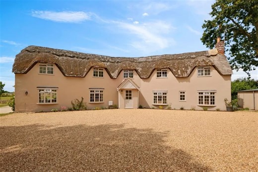 Inside this unique thatched home in one of the best places to live in Hampshire