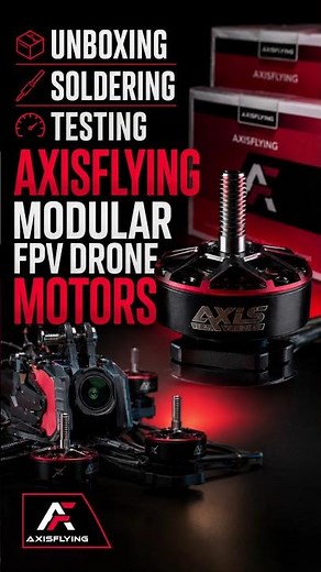 The Future of FPV Motors? 👀 | NEW AXISFLYING Modular Motors