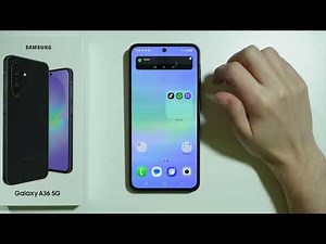 Samsung Galaxy A36 5G: How to Add Widgets to Home Screen