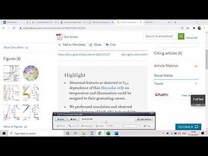 Session 1 Solar cell efficiency optimisation in SCAPS