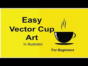 Easy Vector Cup Design in Adobe Illustrator | Step-by-Step Tutorial | Adobe Illustrator