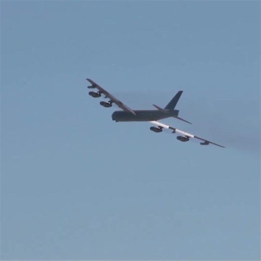 B-52 Bomber Takeoff Power #aviation #military #aircraft