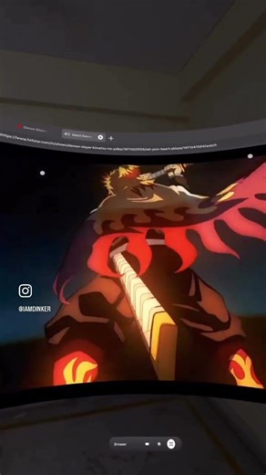 Best Anime watching experience in mixed reality #anime #vr
