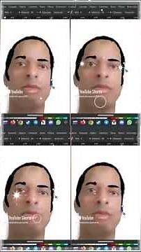 Gradient Mesh Self Portrait Vectoring #inkscape #digital