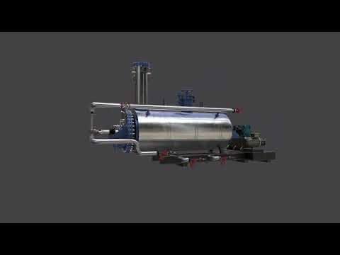 360° 3D Model Render | Boiler System: High-Fidelity 3D Model | MAYA MARMOSET & SUBSTANCE PAINTER