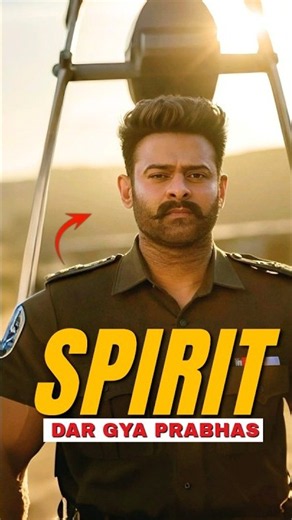 PRABHAS SPIRIT Release Date: October 27, 2027! #spirit #prabhas #shorts #ytshorts