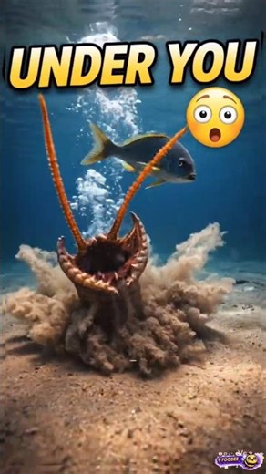 This Monster Lives Under the Sand 😨